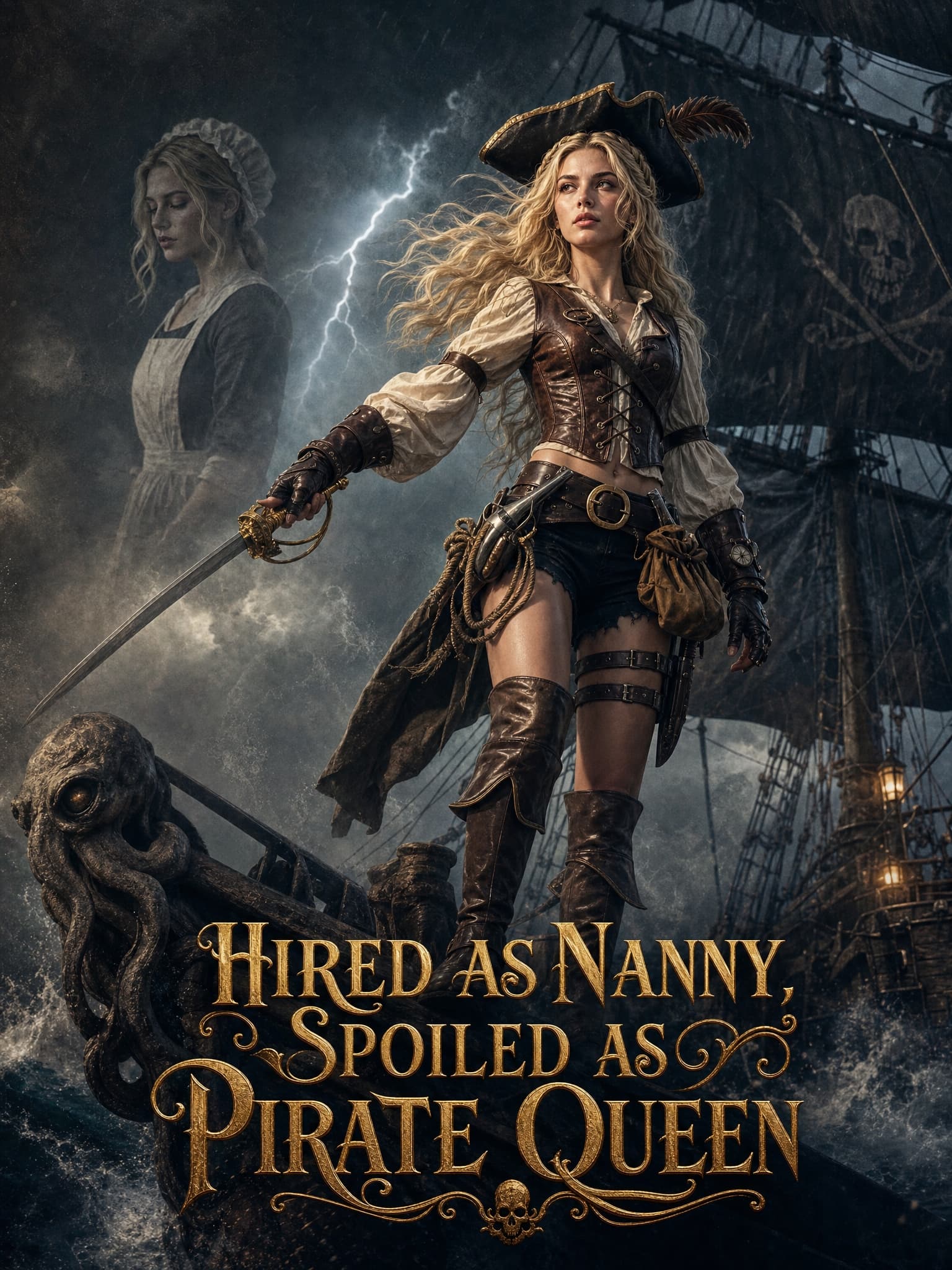 Hired as Nanny, Cherished as Pirate Queen