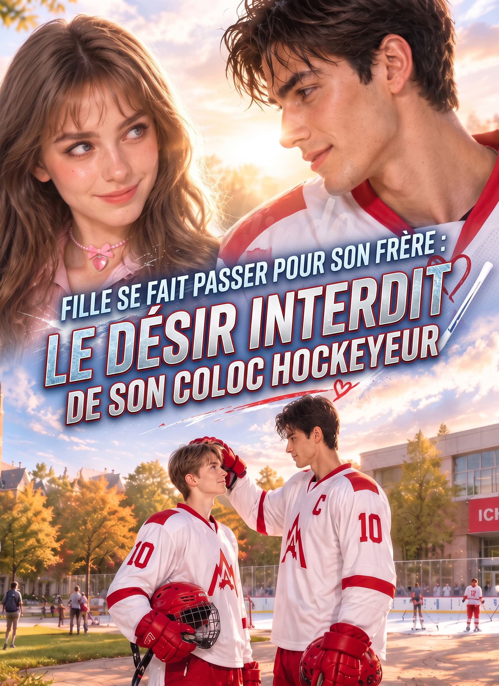 Fille se fait passer pour son frère : le désir interdit de son coloc hockeyeur