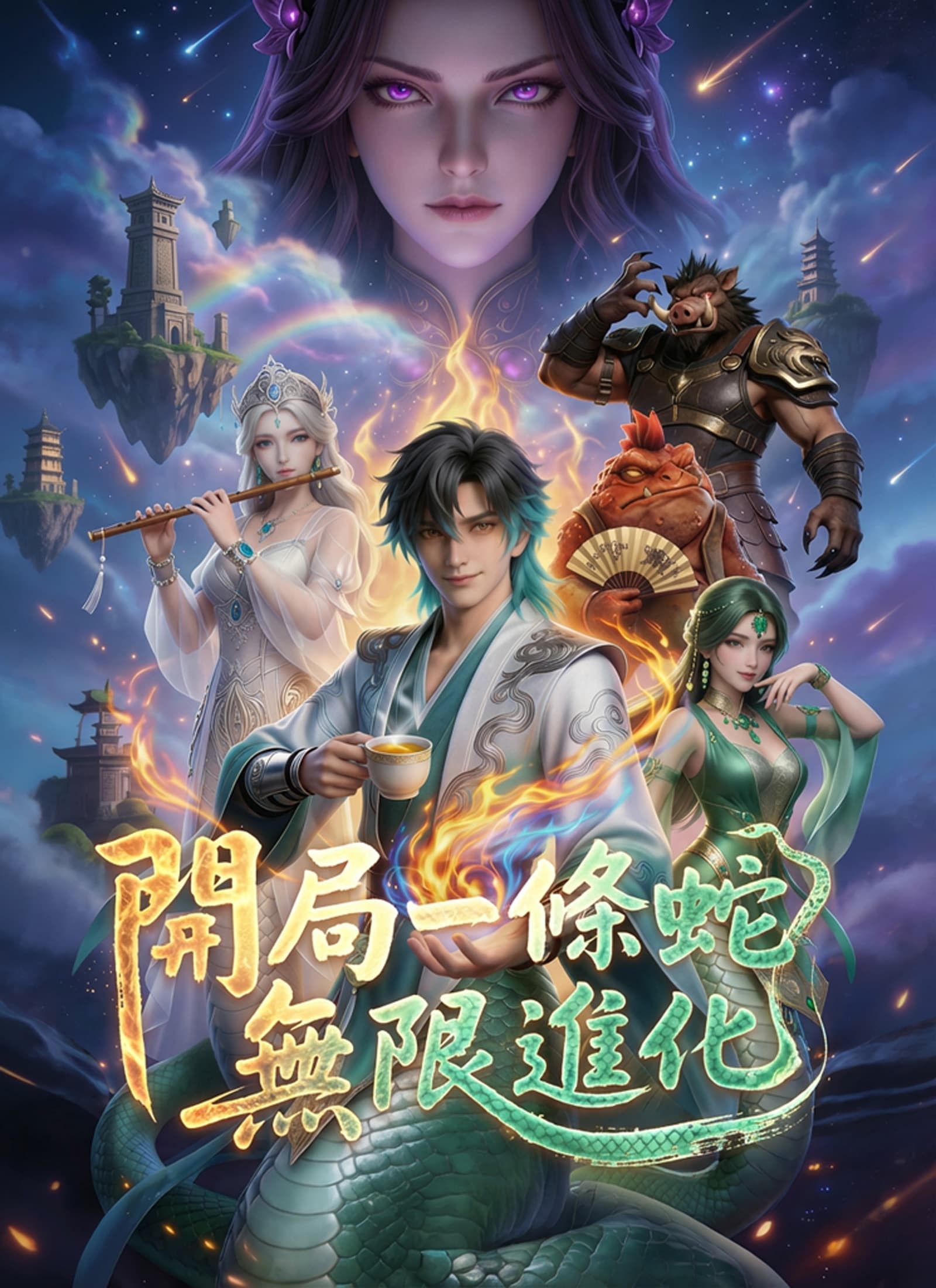 開局一條蛇,無限進化