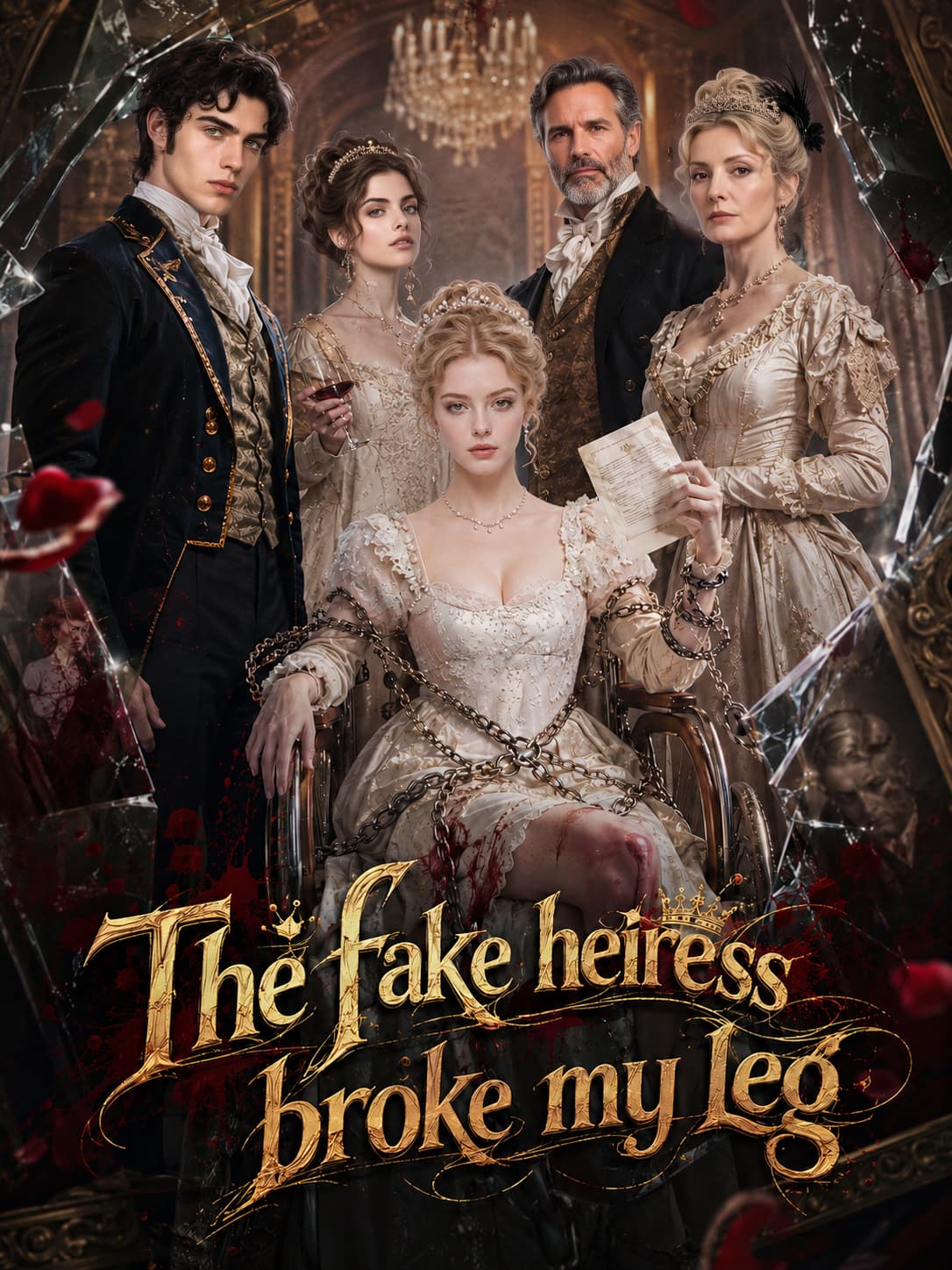 The fake rich girl broke my leg
