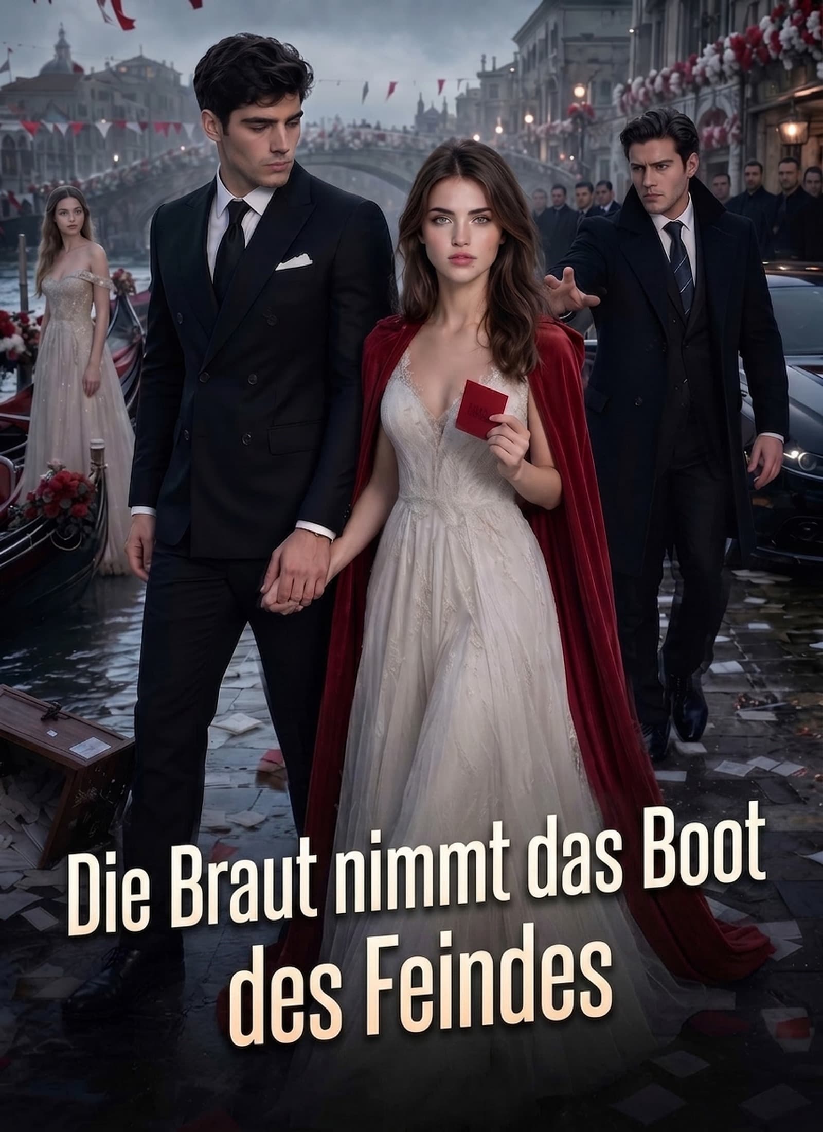 Die Braut nimmt das Boot des Feindes