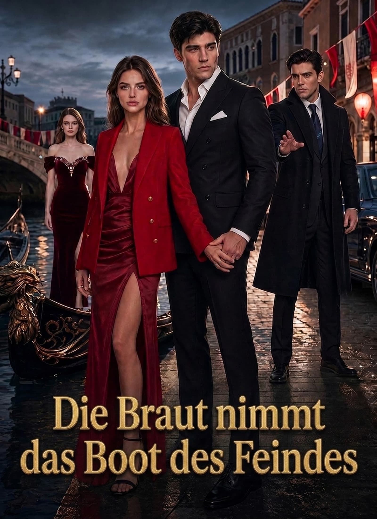 Die Braut nimmt das Boot des Feindes