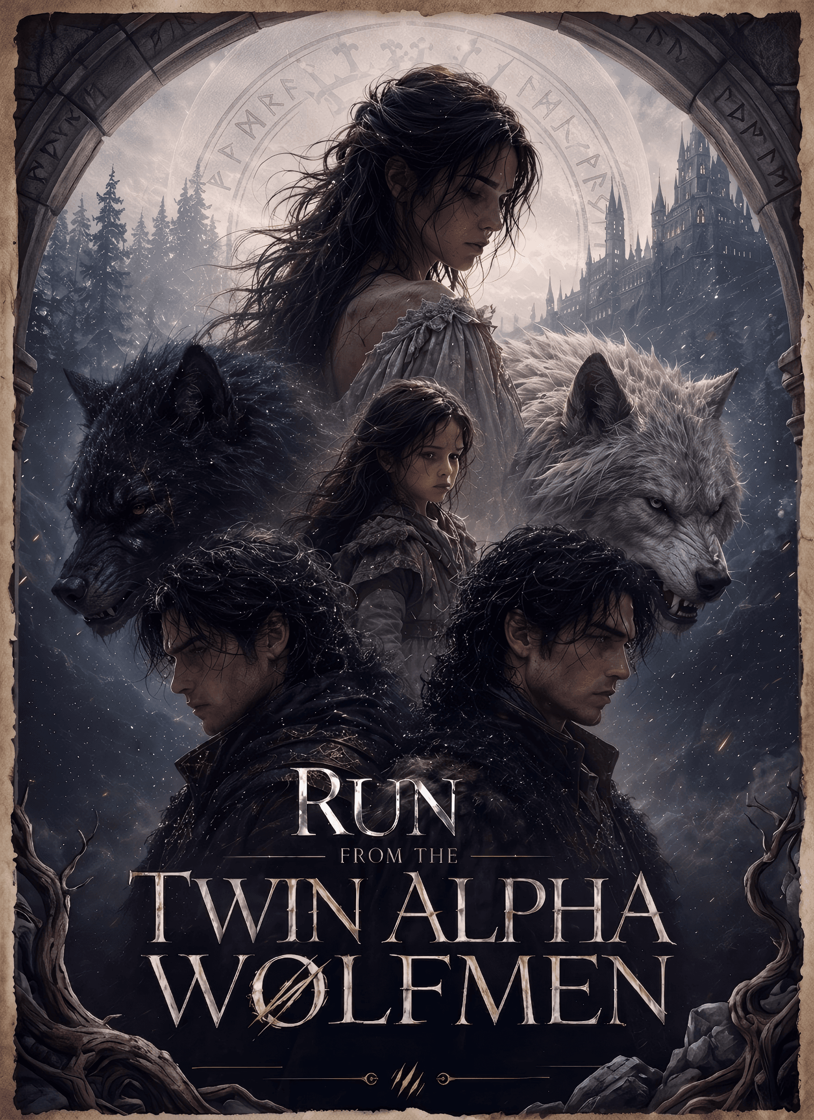 Run from the Twin Alpha Wolfmen