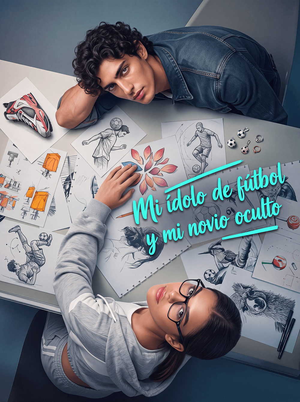 Mi ídolo de fútbol y mi novio oculto