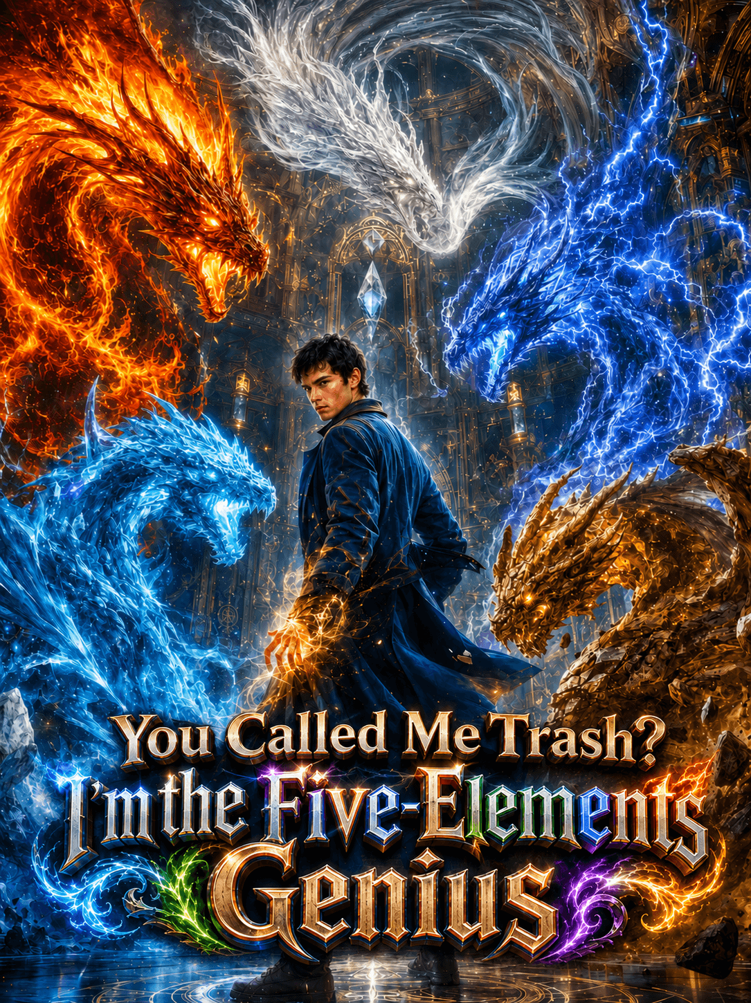 You Called Me Trash? I'm the Five-Elements Genius!