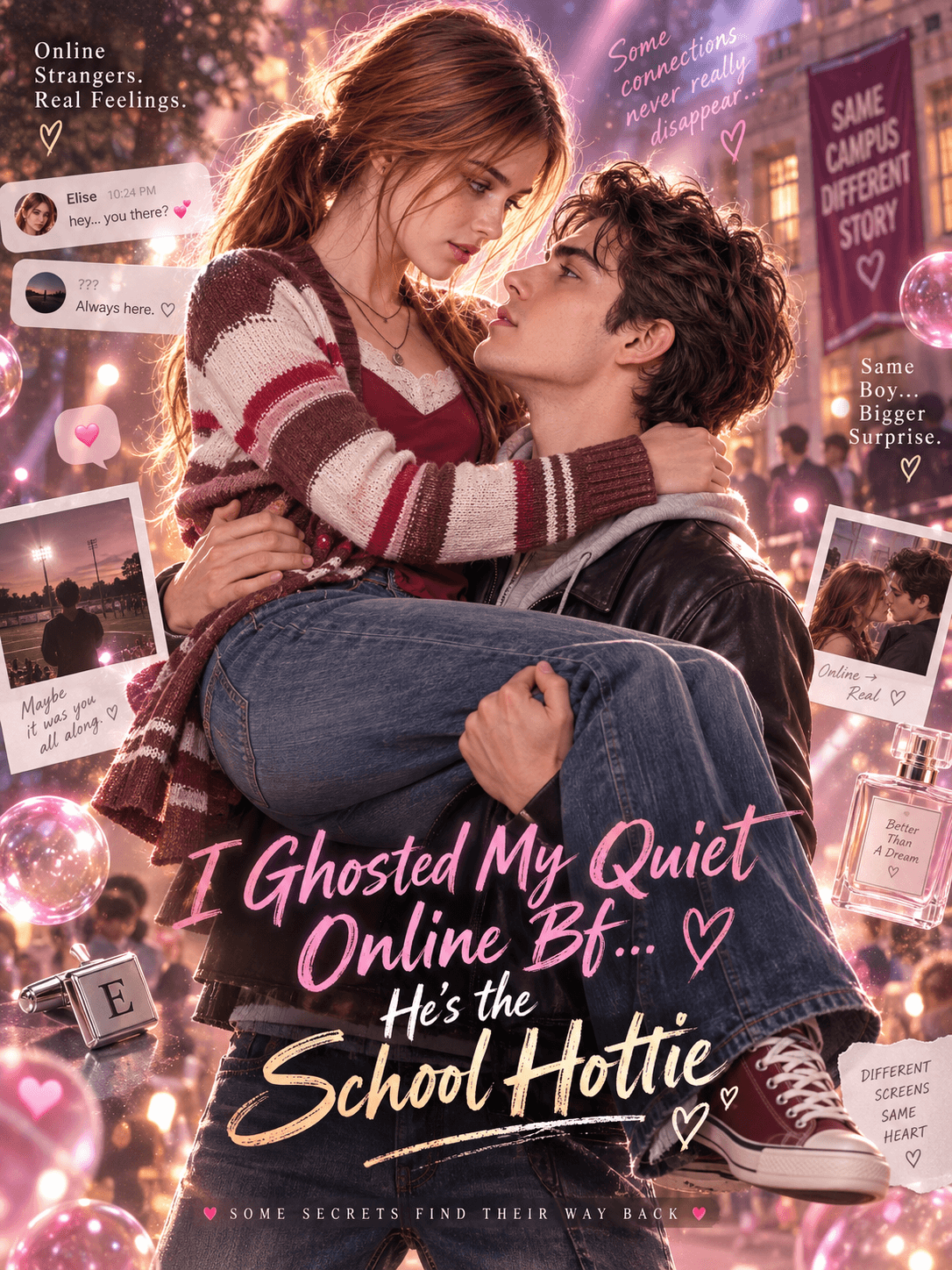 I Ghosted My Quiet Online Bf… He’s the School Hottie