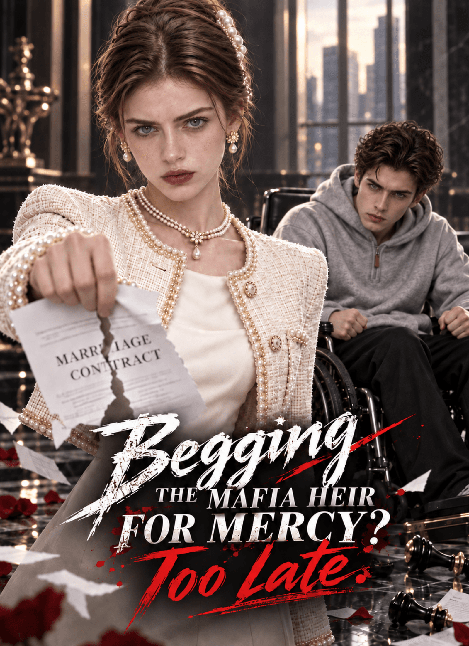 Begging the mafia heir for mercy? Too late