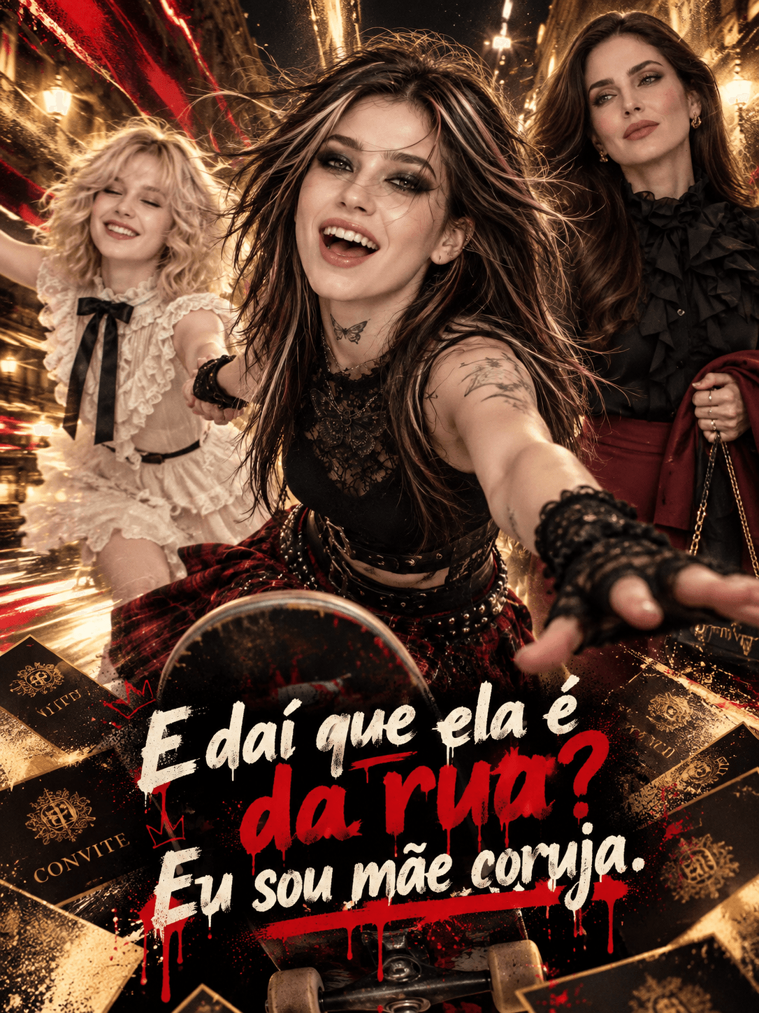 E daí que ela é da rua? Eu sou mãe coruja.