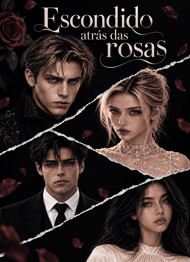 Escondido atrás das rosas