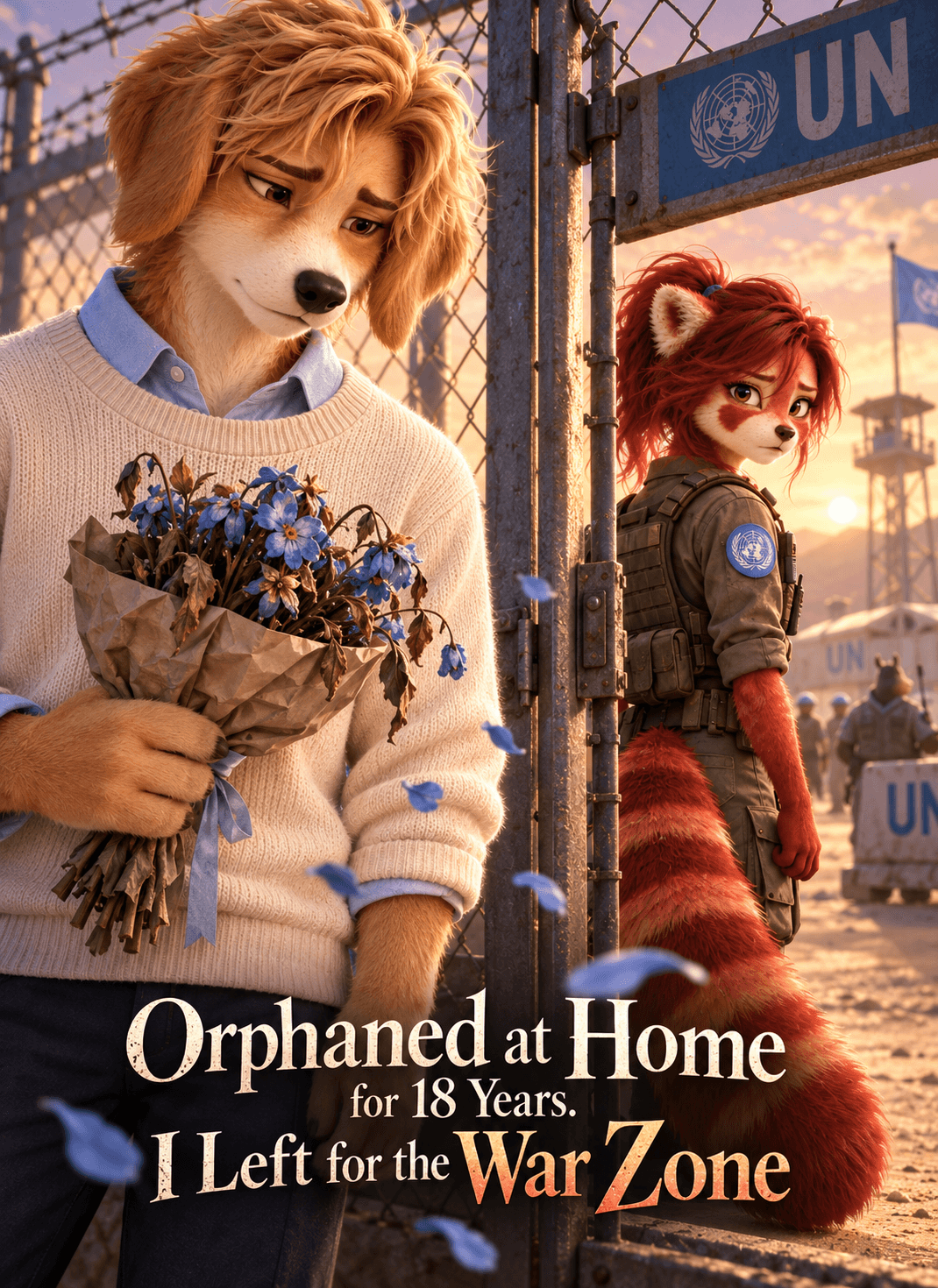Orphaned at Home for 18 Years. I Left for the War Zone.