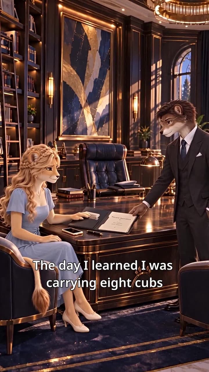 I Left With the Lion Billionaire’s Eight Cubs - Episode 1