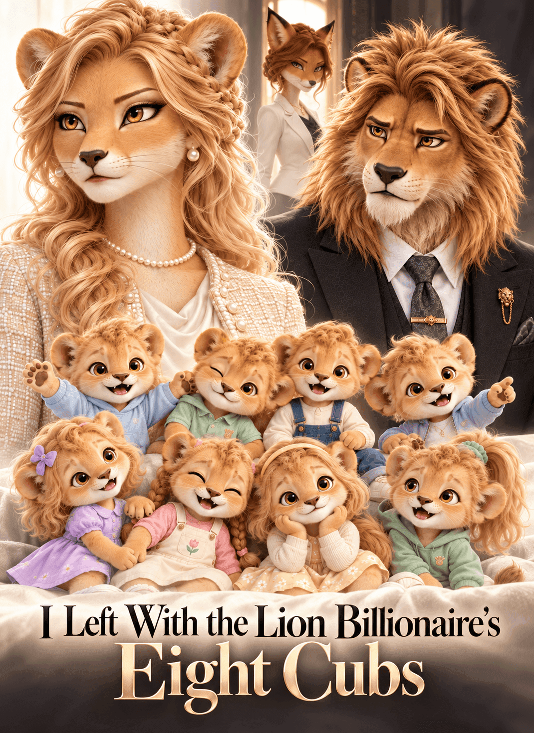 I Left With the Lion Billionaire’s Eight Cubs